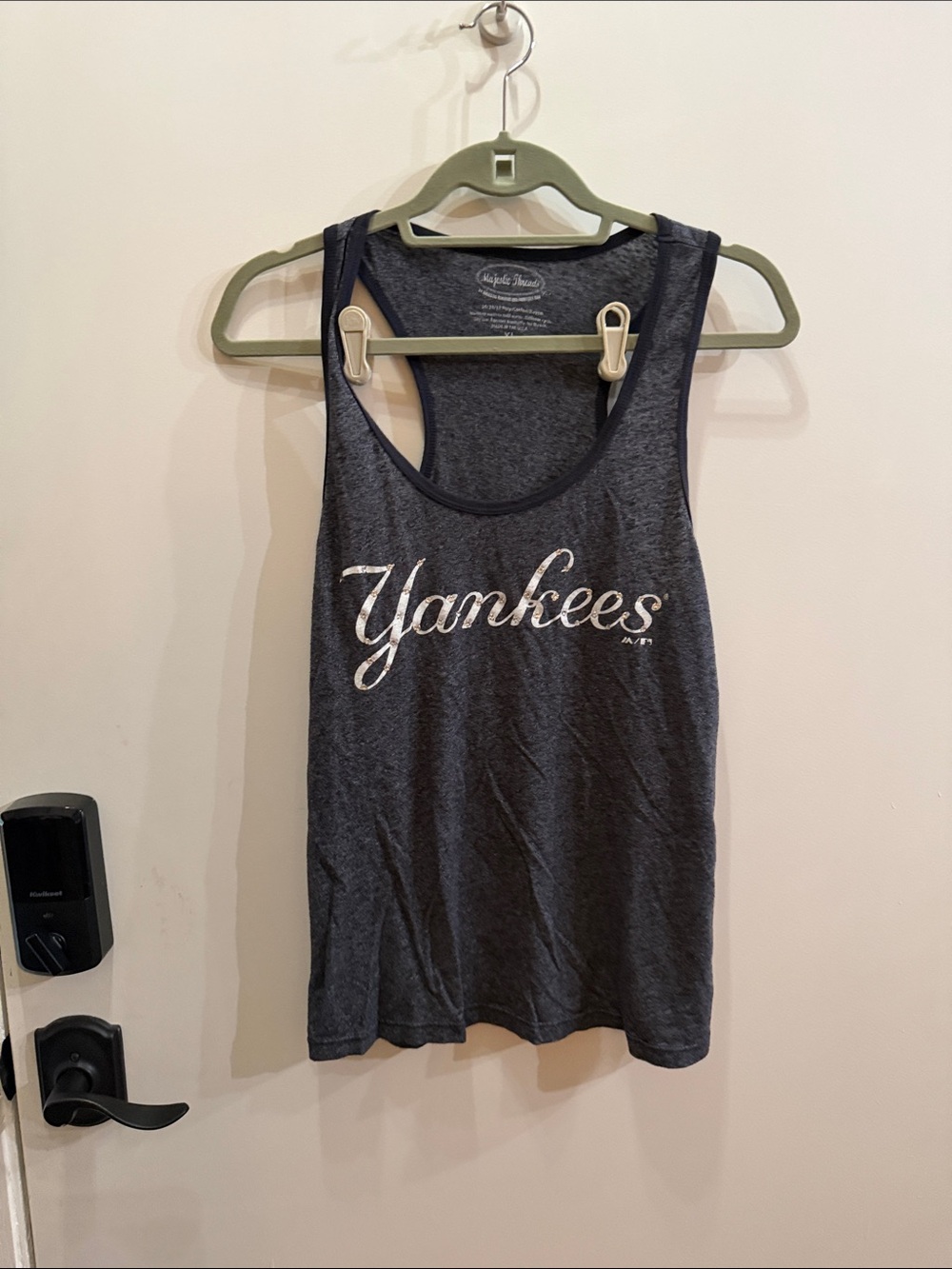 Yankees Women's Tank Top - Navy